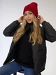 Вязаная шапка бини Лопата NEW One-size Красный - изображение 3