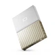 Накопитель внешний HDD 2.5" USB 1.0TB WD My Passport Ultra White/Gold (WDBTLG0010BGD-WESN) - изображение 4