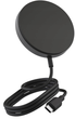 Ładowarka bezprzewodowa Zens Aluminium Pro 1 MagSafe Qi2 15W Black (8720618634498) - obraz 1