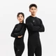 Доросла термофутболка з довгим рукавом чорна Keepdry 100 XL KIPSTA - зображення 8