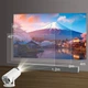 Смарт проектор Magcubic HY300 Pro - Портативный мультимедийный LED проектор для домашнего кинотеатра на Андроид. 4K, Wi-Fi, Bluetooth, Android 11 - изображение 3