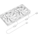 Система жидкостного охлаждения ID-Cooling FX240 Pro White - изображение 8