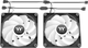 Zestaw wentylatorów Thermaltake CT120 Reverse ARGB Sync (2-Fan Pack) Black (CL-F173-PL12SW-A) - obraz 3