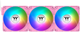 Zestaw wentylatorów Thermaltake CT140 EX ARGB Sync (3-Fan Pack) Pink (CL-F221-PL14PK-A) - obraz 2