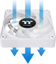 Zestaw wentylatorów Thermaltake CT140 EX ARGB Sync (3-Fan Pack) White (CL-F191-PL14SW-A) - obraz 4