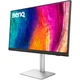 TFT 32" BenQ PD3226G, IPS, 4K, 144Hz, HDMI, DP, USB-C, HAS, Pivot, кільк., біло-сріблястий - зображення 4