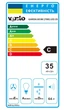 Витяжка телескопічна Ventolux Garda 60 BK (700) LED 2S - изображение 5