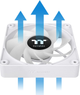 Набір вентиляторів Thermaltake CT140 EX Reverse ARGB Sync (3-Fan Pack) White (CL-F195-PL14SW-A) - зображення 5