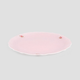 Półmisek Homla Pink Milky z białym rantem Różowy 32 cm (5906496731778) - obraz 2