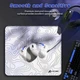 Игровой Коврик Attack Shark CM02 White 450x400x4 мм толщина - изображение 3