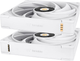 Zestaw wentylatorów Thermaltake TOUGHFAN EX14 Pro Swappable Edition (3-Fan Pack) White (CL-F172-PL14WT-A) - obraz 4