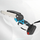 Акумуляторна ланцюгова міні пила 8 дюймів 48V 2 акумулятори Chain Saw електропила гілкоріз для обрізання дерев і розпилу дров в кейсі - зображення 4