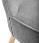 Krzesło HOMLA 895901 SOAL 57 x 69 x 76 cm Szare (5904183895901) - obraz 4