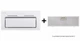 Комплект Minola: Вытяжка полновстраиваемая HBI 6473 WH GLASS 800 LED Line + Запасной алюминиевый фильтр 0095 - изображение 1