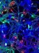 Гирлянда Бахрома на окно Разноцветный 2,5 метров 100 лампочек Laplandia светодиодная от сети (m.02.5Т.100+) - изображение 4