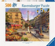 Puzzle Ravensburger Paris An Evening Walk 500 elementów 12000198 (4005555001980) - obraz 1