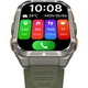 Смарт-часы Blackview W80 Pro с экраном TFT 1,91", аккумулятор 900 мАч, корпус из цинкового сплава и стали, зеленый цвет - изображение 6