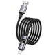 Кабель для зарядки та передачі даних HOCO U144, USB-A – Lightning, 2.4A, 1.2 м - зображення 3