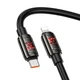 Кабель HOCO Type-C для Lightning Joy PD Charging Data Cable U143 |1.2m, 27W| Black - зображення 4