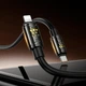 Кабель HOCO Type-C для Lightning Joy PD Charging Data Cable U143 |1.2m, 27W| Black - зображення 7