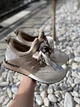 Кроссовки женские GINA ORIGINAL 6986, натуральная кожа, 37 беж/золото (4299) - изображение 2