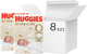 Підгузки Huggies Extra Care розмір 1 2-5 кг 8 x 26 шт (5029053564876/8) - зображення 1