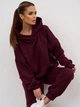 Жіночі спортивні костюми ISSA PLUS 13624 XXL темно-бордовий - изображение 4