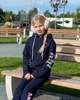 Утеплений костюм для дівчинки (Zip-худі та штани) з малюнком Носи своє 116 Синій (p-2542-137879) - изображение 11