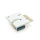 Адаптер переходник PCE NL4 для подключения PCI Express x1 на USB 3.0 версия VER008S - изображение 2