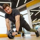 Ролик для пресса двойной Gymtek черный - изображение 7