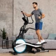 Орбитрек Hop-Sport HS-250CF Jucon черно-синий - изображение 2