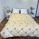 Одеяло полуторное стеганое зимнее из искусственной шерсти Leri Max Pur Wool 21469 150х210 см коричневое - изображение 2