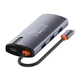 Порт-репликатор ColorWay Docking Station USB-C 6-в-1 Type C PD 100W/USB3.0х3/USB2.0/RJ45 (CW-HUB03) - изображение 9