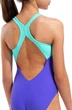 Купальник слитный для девушек Arena GRAPHIC SWIMSUIT V BACK фиолетовый, розовый детский 116 см (010407-880) - изображение 5
