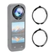 Защита линзы Insta360 X5 закаленное стекло 9H AC Prof X5-4 - изображение 1