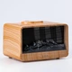 Портативный увлажнитель воздуха Happy Life Flame Fireplace Aroma Diffuser Wood аромадиффузор для дома увлажнитель в виде камина Коричневый - изображение 8