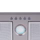 Мощная кухонная вытяжка Perfelli BI 5512 A 1000 I LED, нержавеющая сталь, встраиваемая в шкаф, шириной 55 см - изображение 5