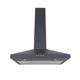 Серая настенная декоративная купольная вытяжка для кухни Perfelli K 6202 SG 700 LED, шириной 60 см - изображение 1