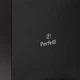 Черная наклонная кухонная вытяжка Perfelli DNS 6422 D 850 BL LED, сенсорная настенная декоративная, 60 см - изображение 4