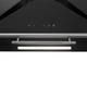 Дизайнерская черная наклонная кухонная вытяжка Perfelli DNS 67143 B 1100 BL LED Strip, мощная, декоративная - изображение 7