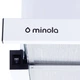 Белая выдвижная встраиваемая телескопическая вытяжка для кухни Minola HTL 6214 WH 700 LED, шириной 60 см - изображение 8