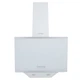Белая вытяжка для кухни настенная декоративная наклонная Minola HDN 5202 WH/INOX 700 LED, шириной 50 см - изображение 1