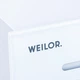 Белая полновстраиваемая сенсорная мощная кухонная вытяжка WEILOR PBSR 52301 GLASS WH 1100 LED Strip, 55 см - изображение 8