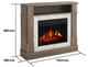 Електрокамін ArtiFlame For Living AF23 ВS дуб сірий - зображення 2