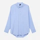 Рубашка оверсайз женская Vero Moda 10314683 S Hydrangea (5715610243529) - изображение 6