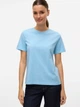 Футболка хлопковая женская Vero Moda 10316991 2XL Airy blue (5715675629689) - изображение 4