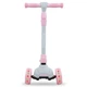 Самокат 3-колесный 2 в 1 Kidwell Jax Gray/Pink (Hubajax03A0) Серый с розовым - изображение 2