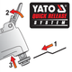 Narzędzie wielofunkcyjne YATO 500 W (YT-82223) - obraz 5