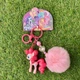 Игровой набор Брелок Пинки Пай Май Литл Пони с Помпоном My Little Pony Hasbro Мой маленький пони Игрушка для девочек - изображение 3