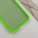 Чохол TPU GETMAN Liquid Silk Full Camera для Samsung Galaxy S21 FE Салатовий / Neon Green - зображення 3